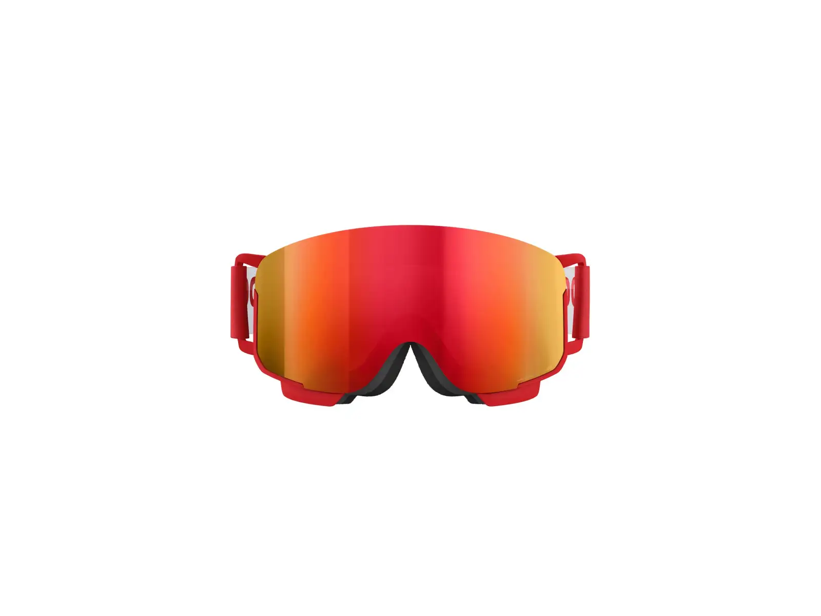 POC Nexal Mid gogle narciarskie Prismane Red/Partly Sunny Red
