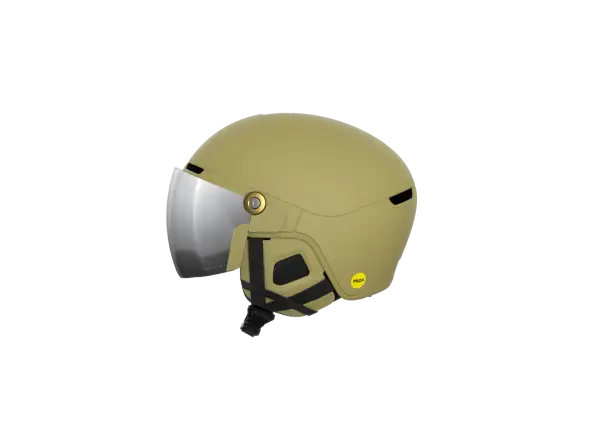 POC Obex Visor kask narciarski Olivine Green/Clarity Universal/Partly Sunny/Silver