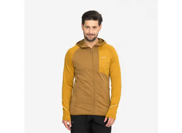 Viking Birger męska bluza Brown/Yellow