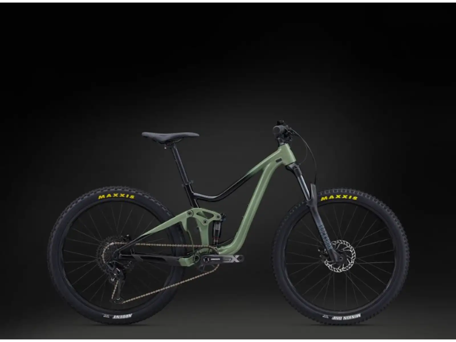 Giant Trance Jr 26 rower dziecięcy z pełnym zawieszeniem Shale Green