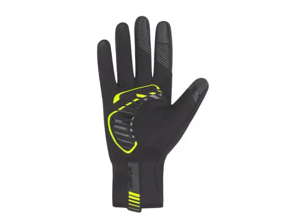 Etape LAKE 2.0 WS+ ocieplone rękawice czarny/żółty fluo