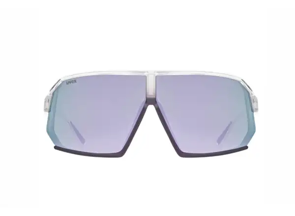 Uvex Sportstyle 237 okulary Clear/Met Purple/Mirror Lavender
