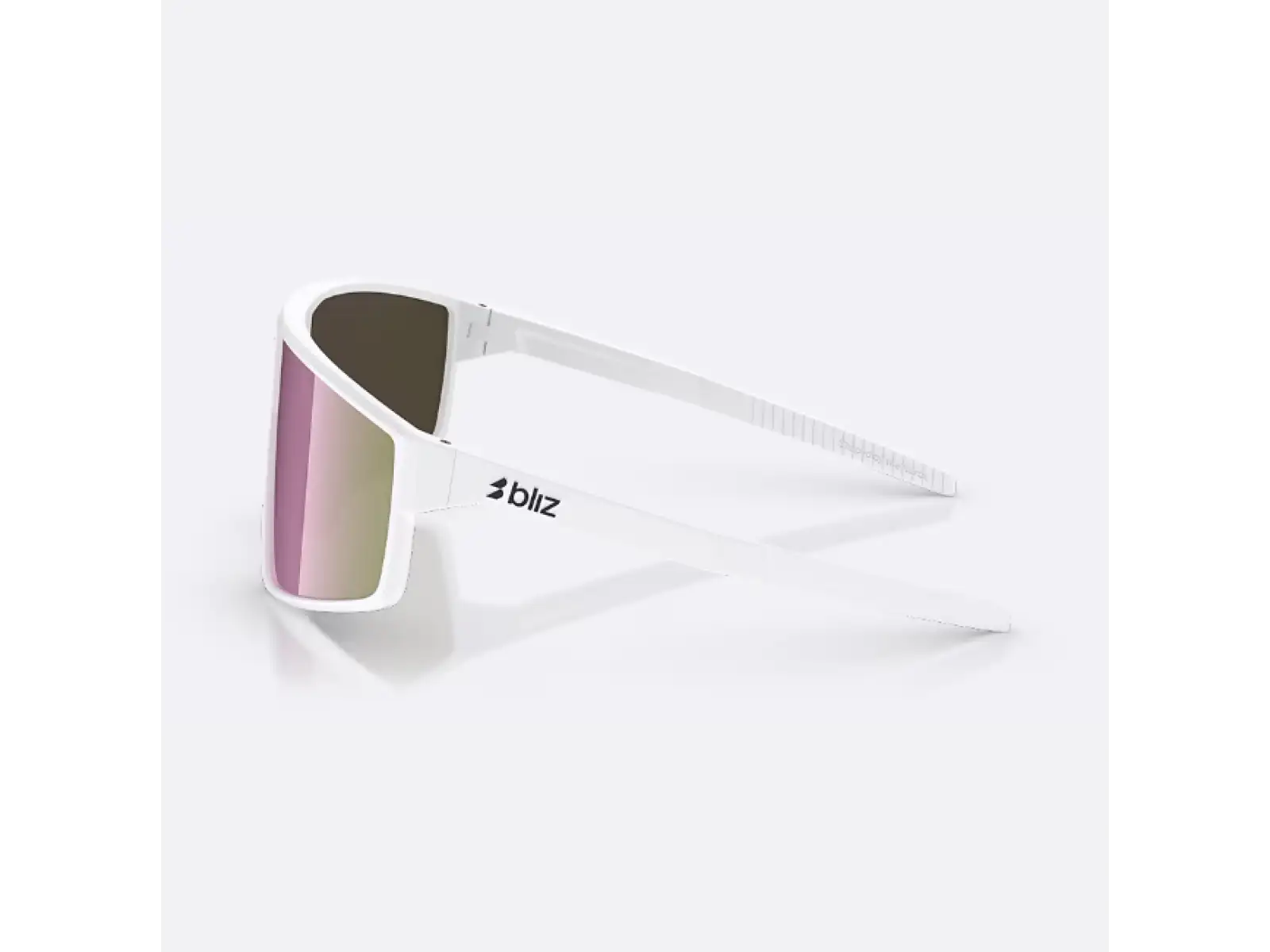 Bliz P002 okulary przeciwsłoneczne Matte White/Brown/Pink