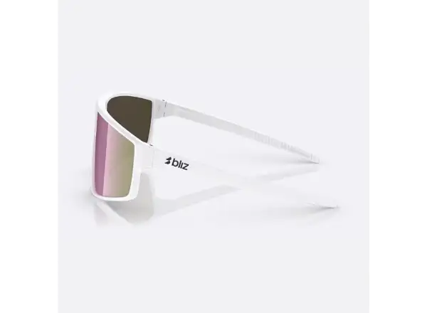 Bliz P002 okulary przeciwsłoneczne Matte White/Brown/Pink
