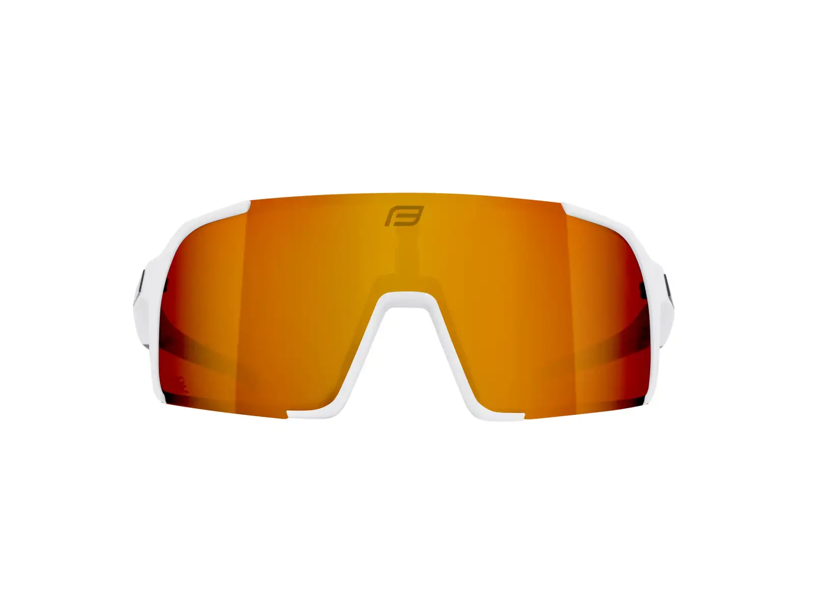 Force Glare okulary białe/czerwone lustrzane szkło
