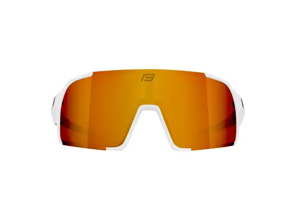 Force Glare okulary białe/czerwone lustrzane szkło