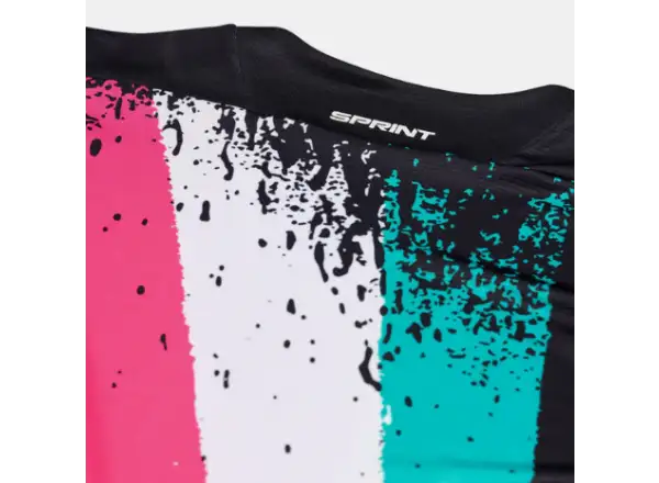 Troy Lee Designs Sprint Full Pull męska koszulka z długim rękawem Black