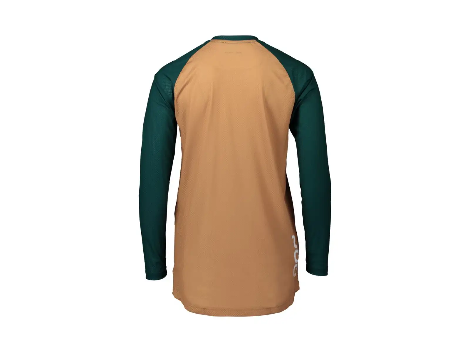 POC Pure damski MTB koszulka z długim rękawem Moldanite Green/Aragonite Brown