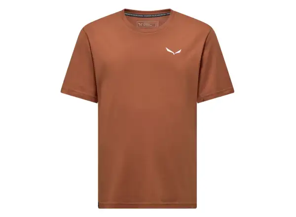 Salewa Eagle Vocab męska koszulka z krótkim rękawem Bombay Brown