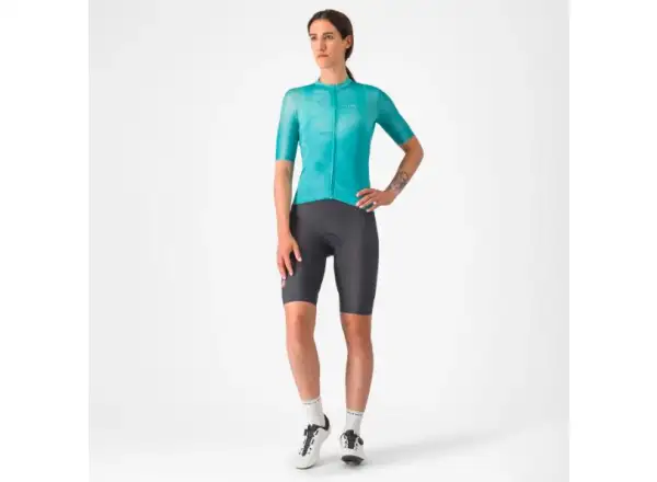 Castelli Fantasia damski dres krótki rękaw Pool Blue