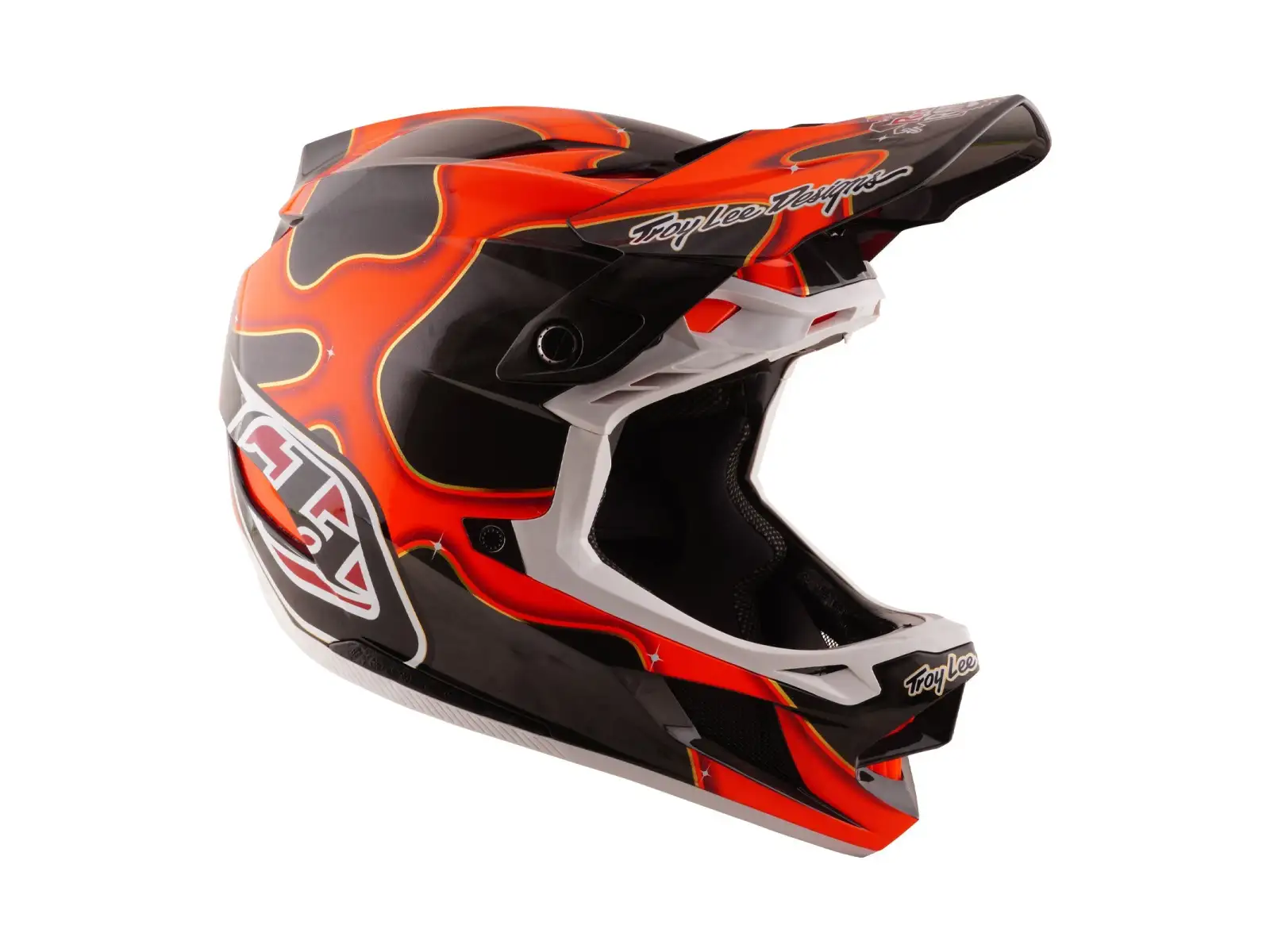 Troy Lee Designs D4 Carbon Red Bull Rampage kask Dreamland Black