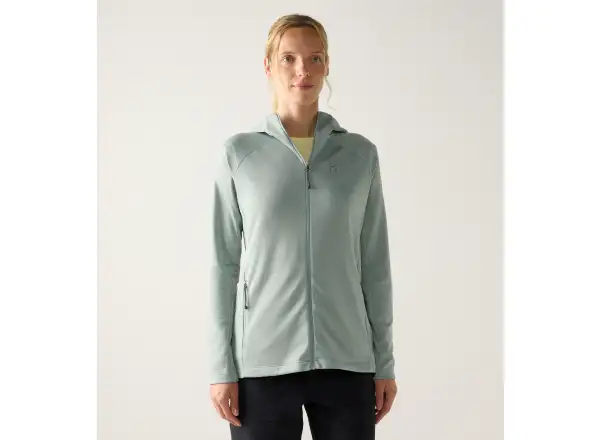 Haglöfs Korp Mid Hood damska bluza Dew Green