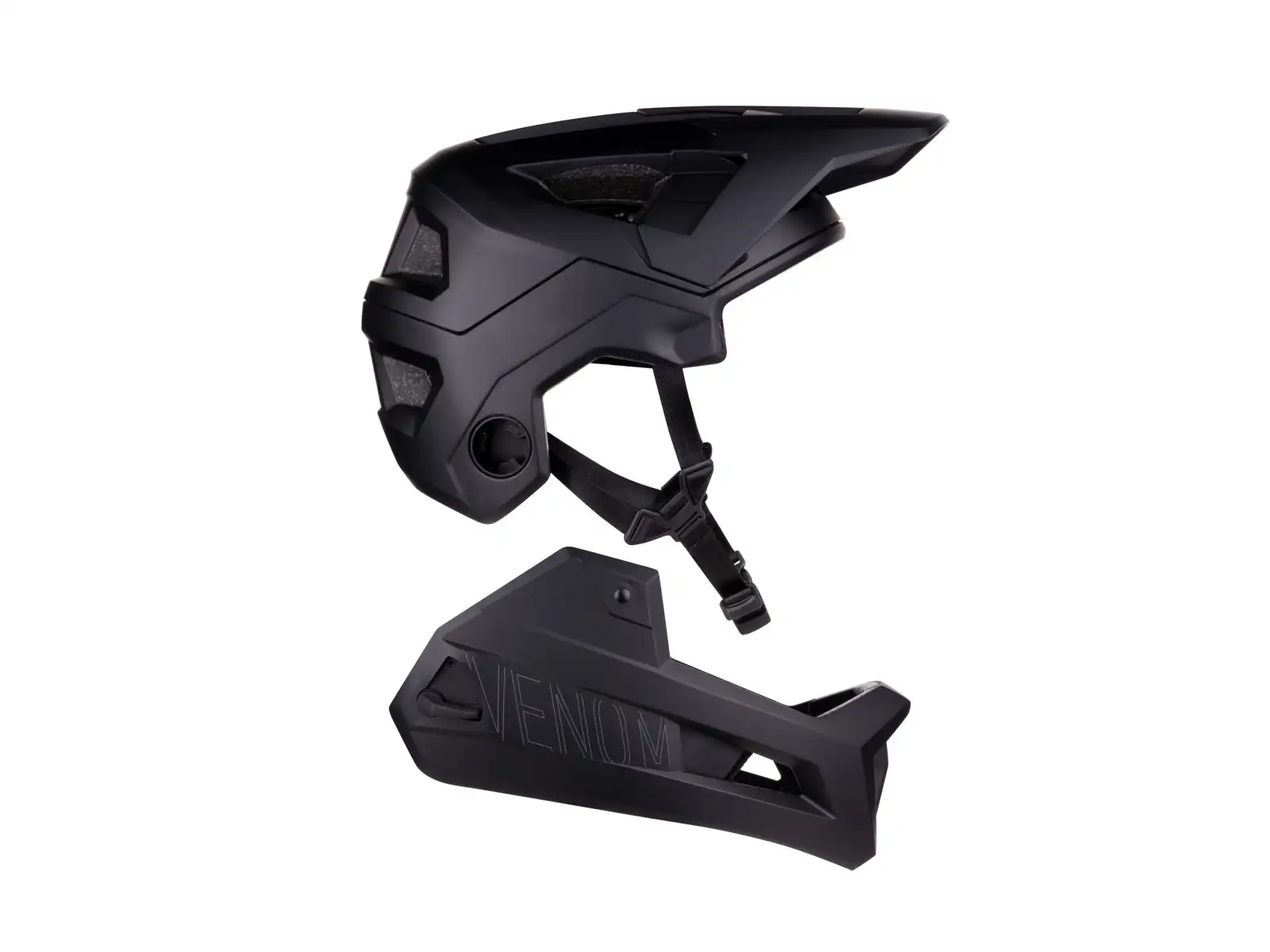 Force Venom downhill kask czarna