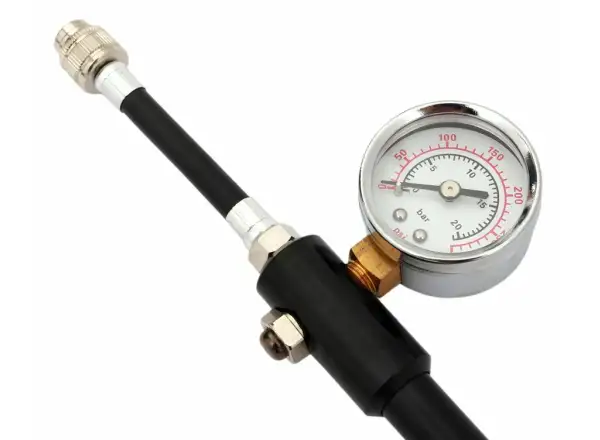 MAX1 Shock pompa na widelce czarna