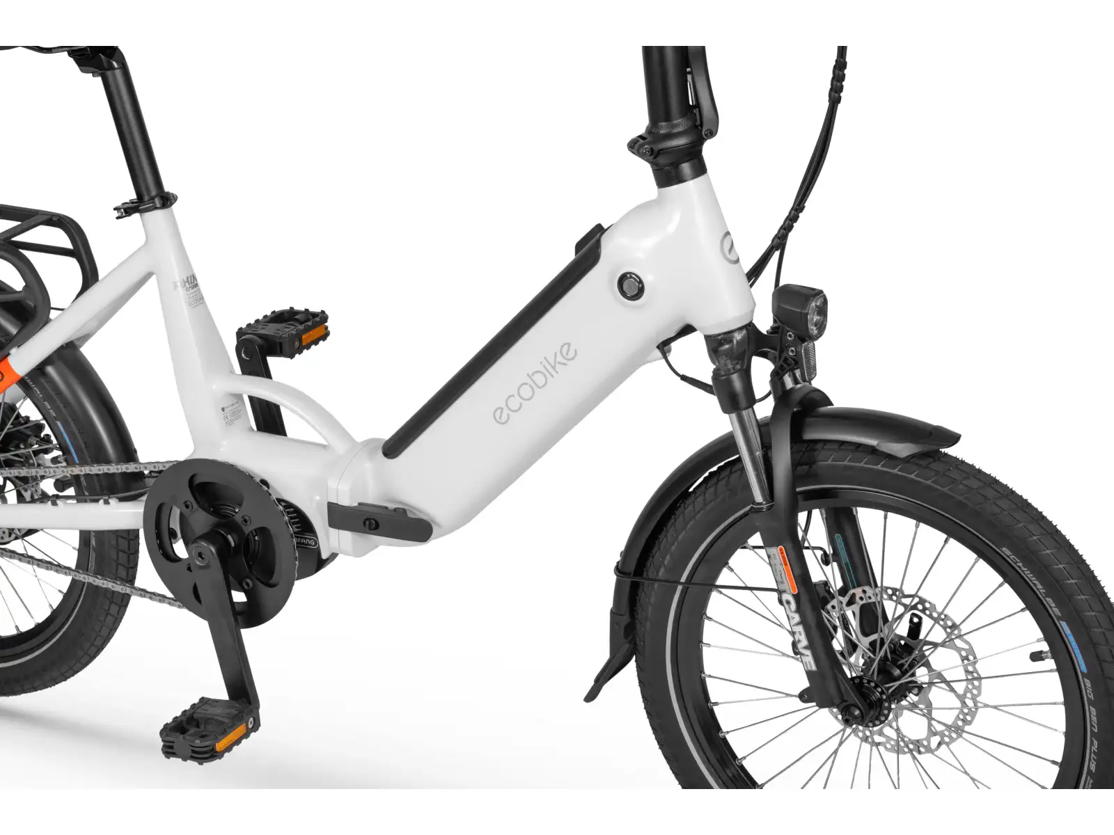 Ecobike Rhino Cruise 630 Wh Arctic White składany rower elektryczny