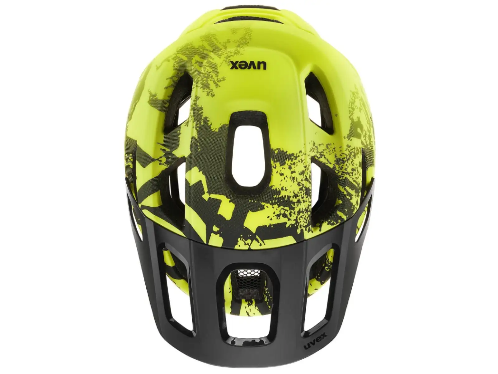 Uvex React Jr. MIPS MTB dziecięcy kask Lime/Black Matt
