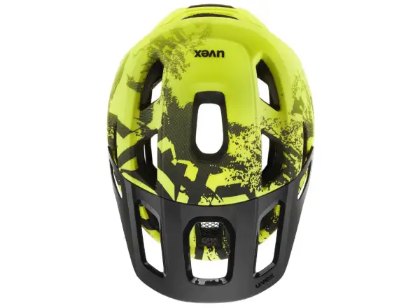 Uvex React Jr. MIPS MTB dziecięcy kask Lime/Black Matt