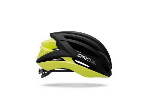 Giro Syntax MIPS kask szosowy Mat Black/Gloss Hi Viz Yellow