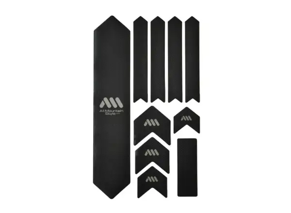 All Mountain Style ochraniacze ramy Extra Black/Silver