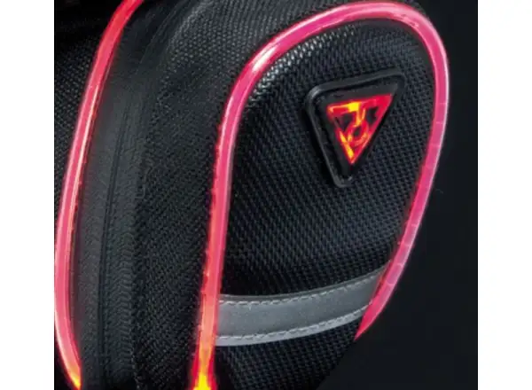 Topeak Aero Wedge iGlow Small torba pod siodło z paskami