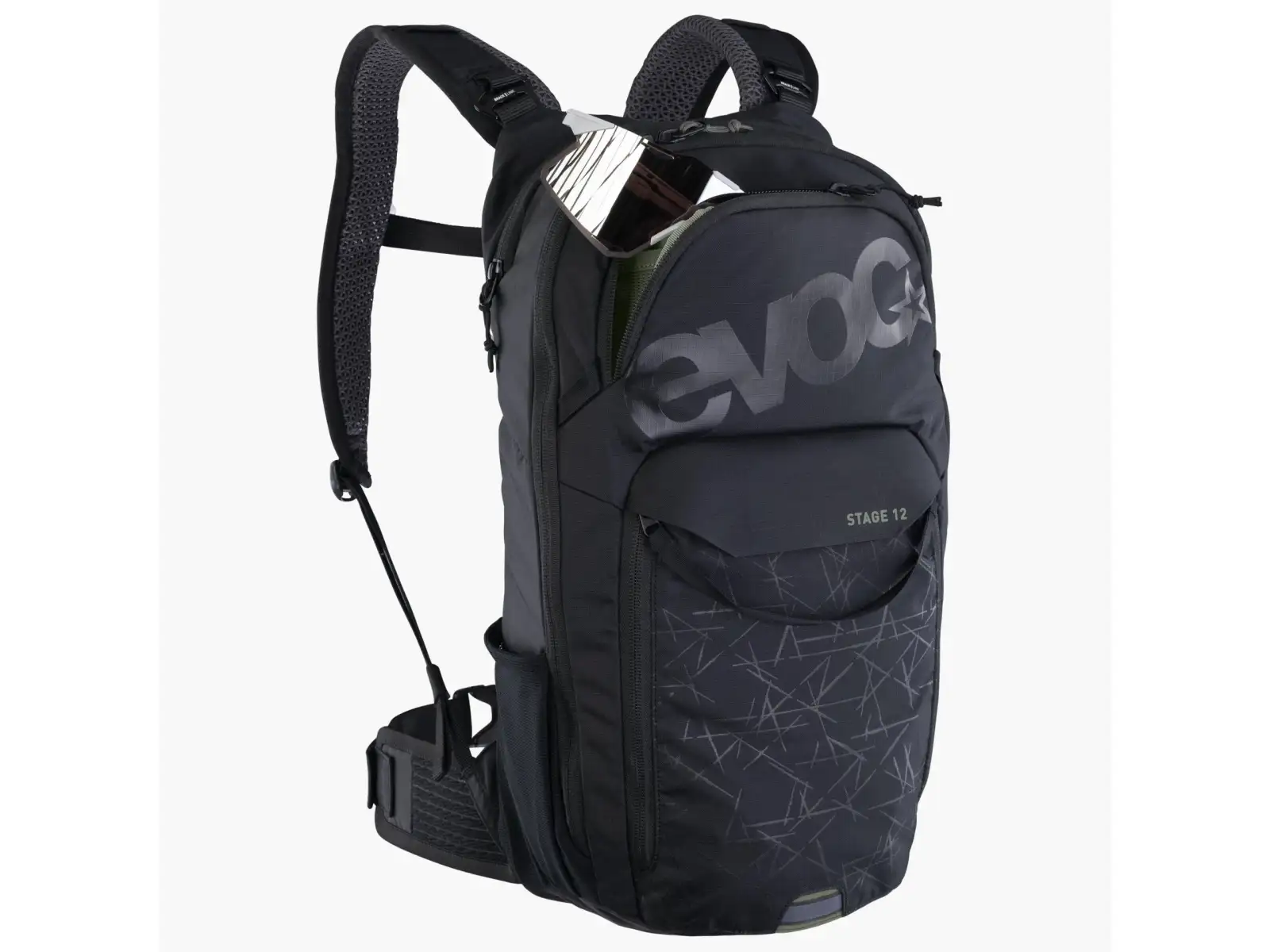 Evoc Stage 12 l plecak Black