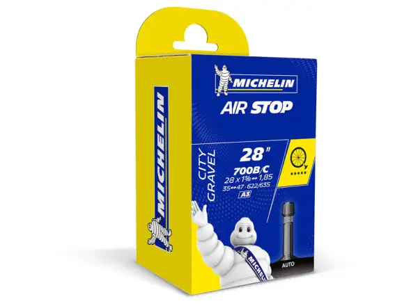 Michelin Air Stop 33/46-622 trekingowa dętka wentyl samochodowy 48 mm