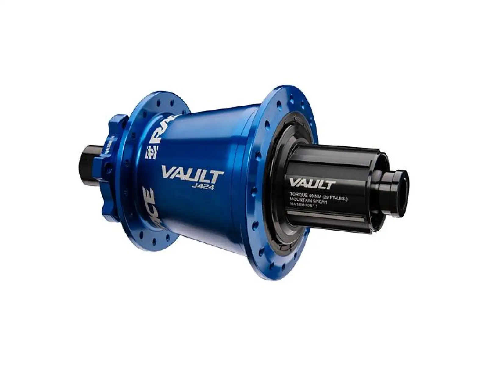 Race Face Vault Boost 424J tylna piasta 12x148 mm Sram XD 32 otwory niebieska