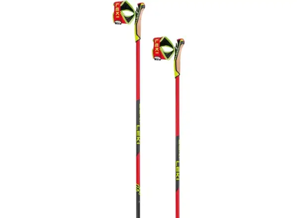 Leki PRC 750 Freesize kijki biegowe bright red/neon yellow/black