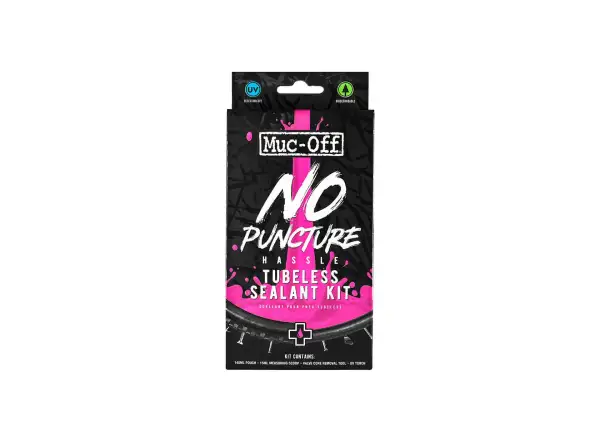 Muc Off No Puncture Hassle uszczelniacz 140 ml zestaw