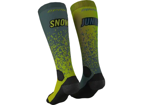 Dynafit Fee Touring Graphic skarpety narciarskie Golden Lime/Gradient