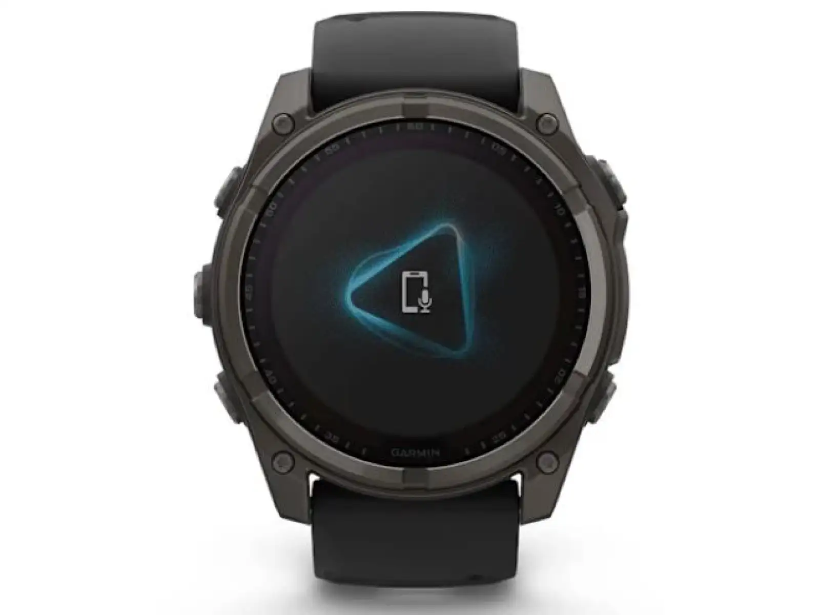 Garmin fenix 8 - 51 mm Solar Sapphire inteligentny zegarek Carbon DLC Titanium Black/Pebble Gray