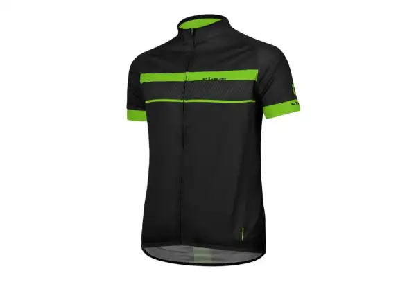 Etape Dream 2.0 męska koszulka krótki rękaw czarna/zielona