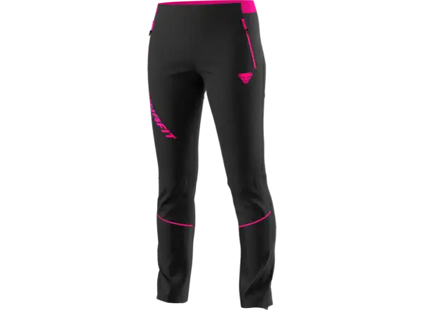 Dynafit Speed Dynastretch damskie spodnie Black Out/Pink Glo