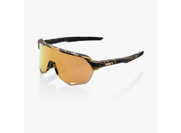 100% S2 Peter Sagan LE okulary Metallic Gold Flake/HiPER