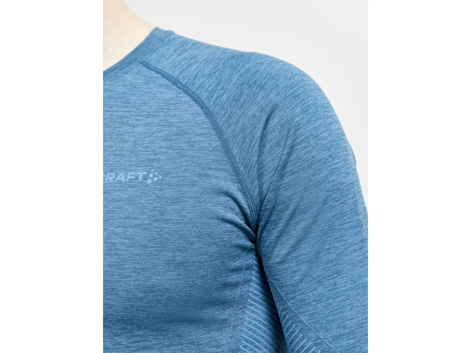 Craft Core Dry Active Comfort męska koszulka z długim rękawem zielona