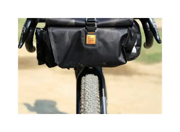 Woho X-Touring Accessory Dry torba na kierownicę 3 l Cyber-Camo Diamond czarna