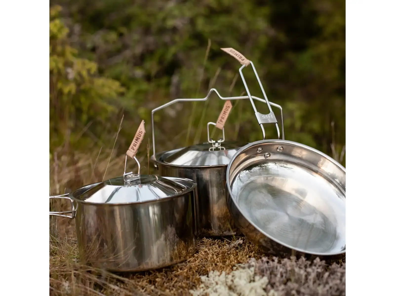Primus CampFire Cookset S.S. Small kempingowy zestaw do gotowania