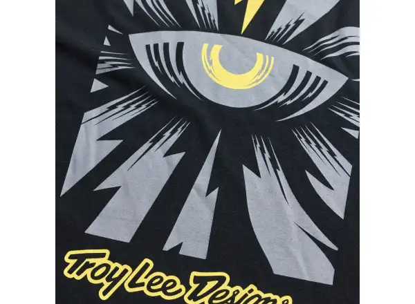 Troy Lee Designs Cyborg męska koszulka krótki rękaw Black