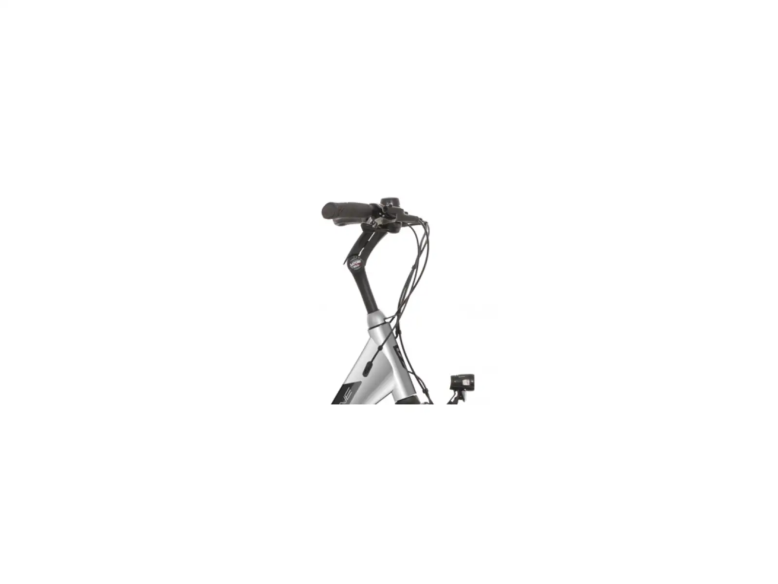 Rock Machine Cityride e400 rower elektryczny miejski Gloss Metallic Silver