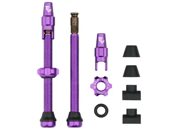 Wolf Tooth wentyle bezdętkowe Click Valve kit 60mm fioletowa