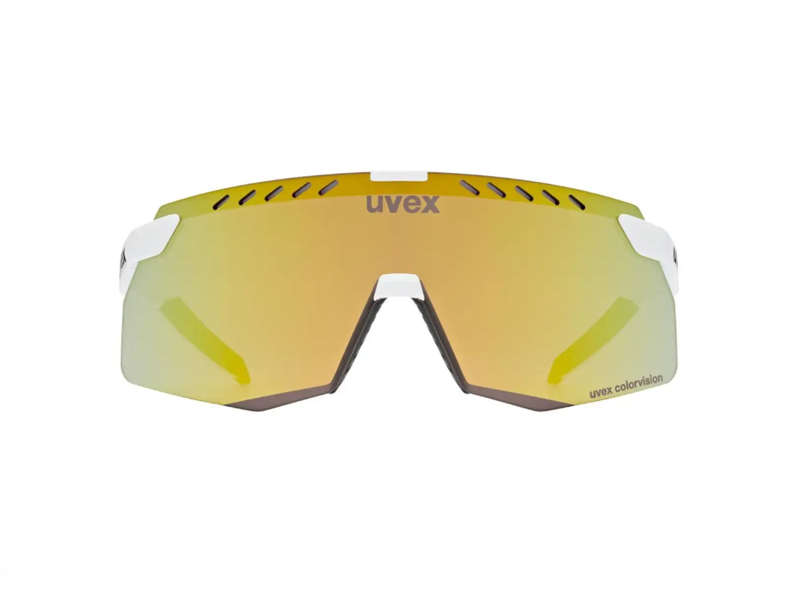 Uvex Pace Stage ColorVision Small okulary White Matt/Mirror Yellow