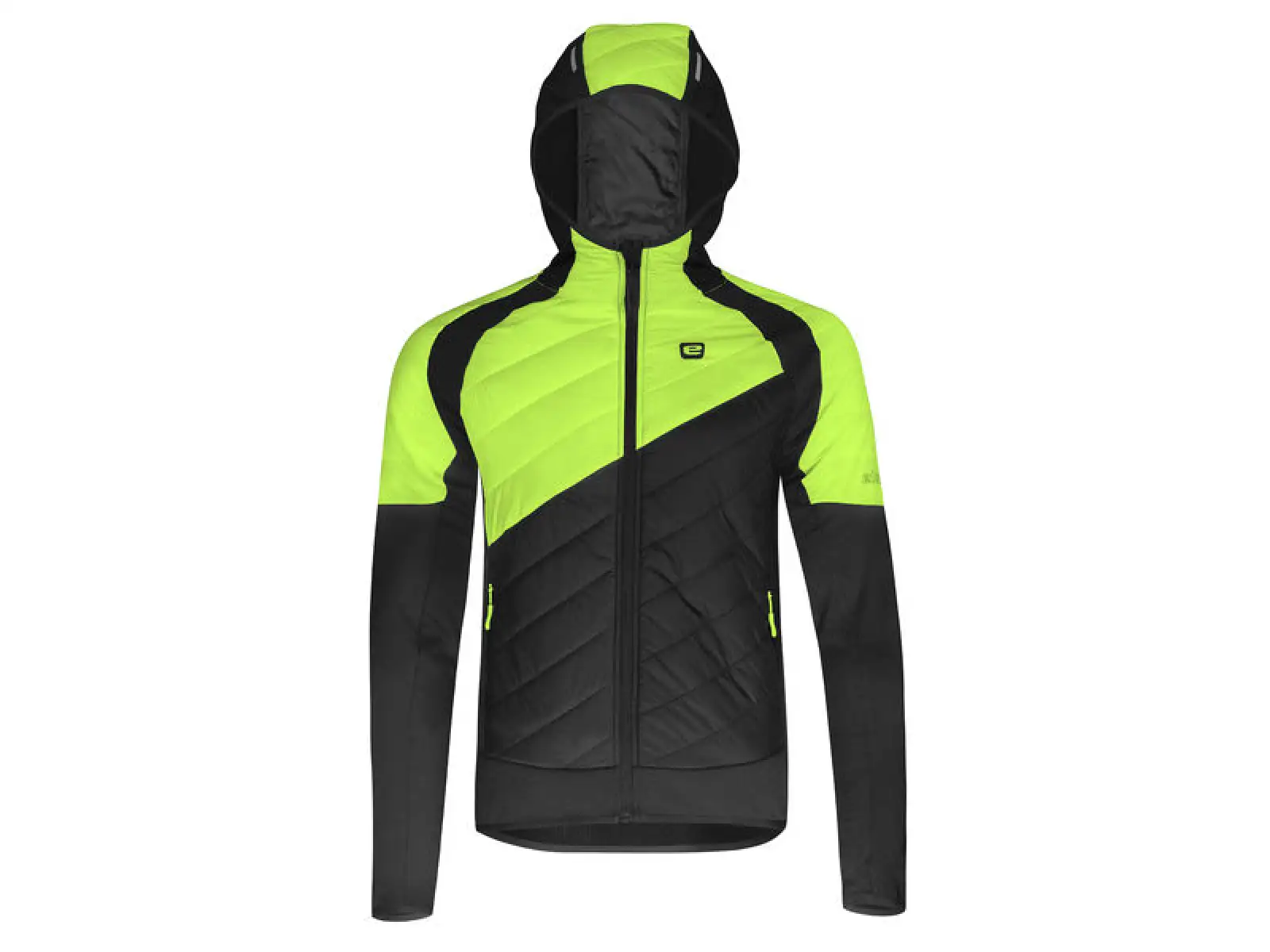 Etape Crux Pro 2.0 męska kurtka czarna/fluo żółta