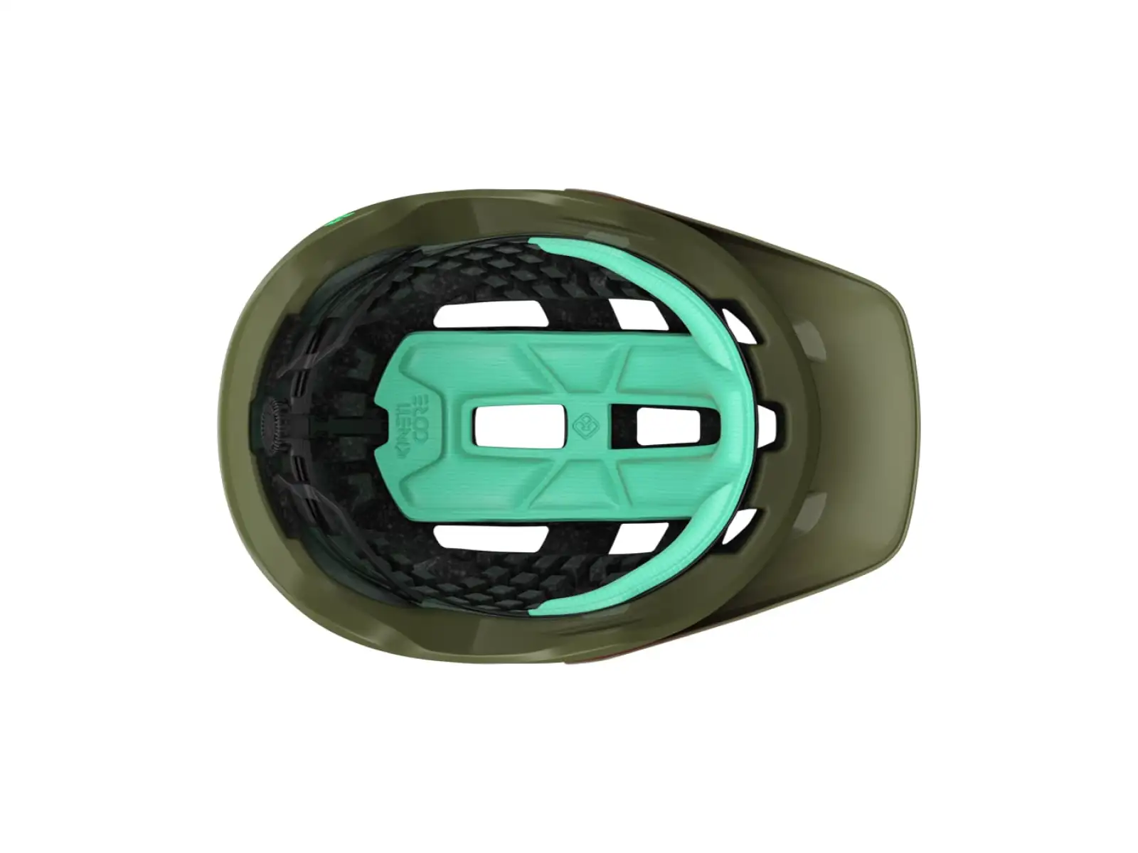 Lazer Coyote KinetiCore kask pomarańczowy / zielony