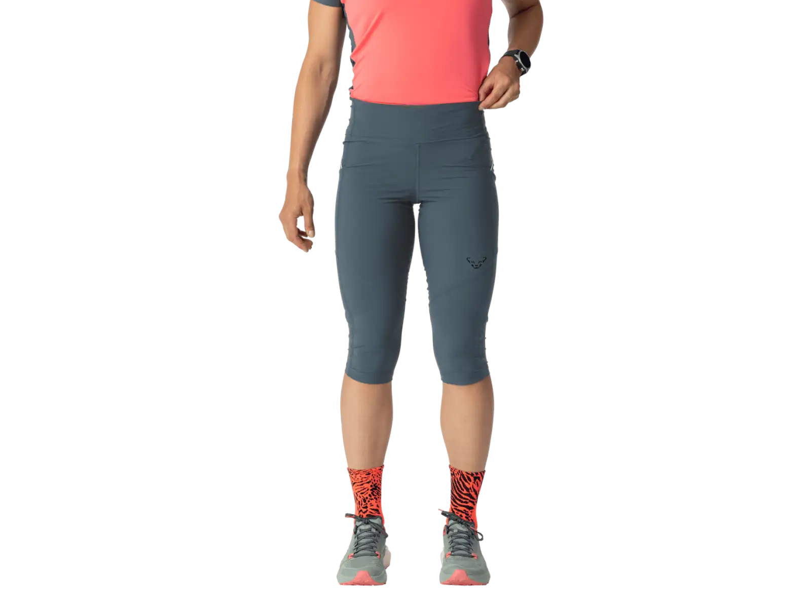 Dynafit Alpine 3/4 damskie legginsy do biegania Cinder