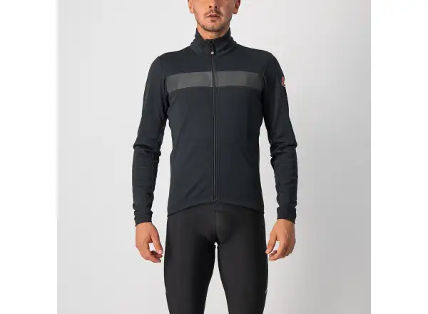 Castelli Raddoppia 3 męska kurtka Light Black/Black Reflex