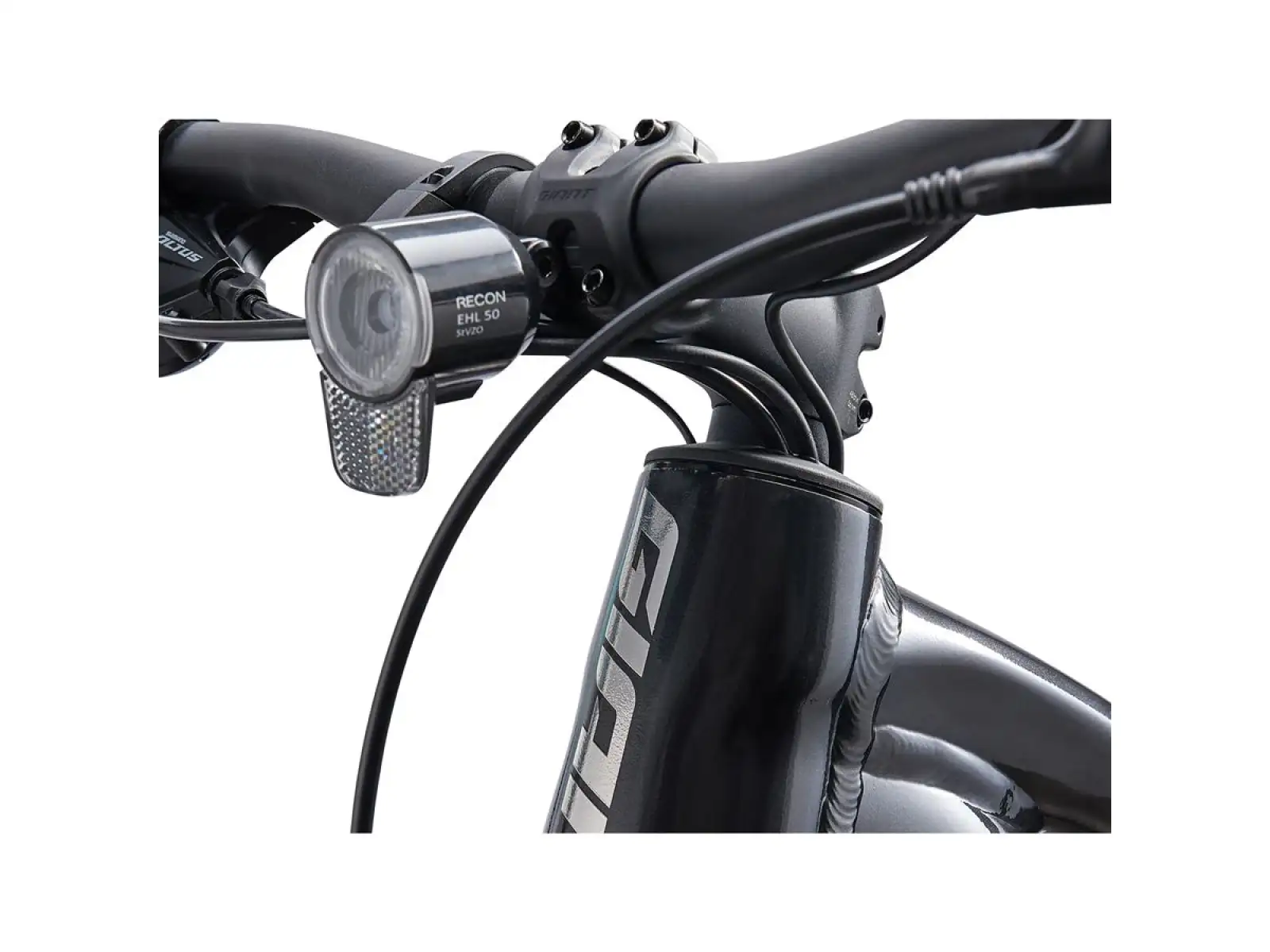 Giant Explore E+ 2 STA trekingowy rower elektryczny gunmetal black