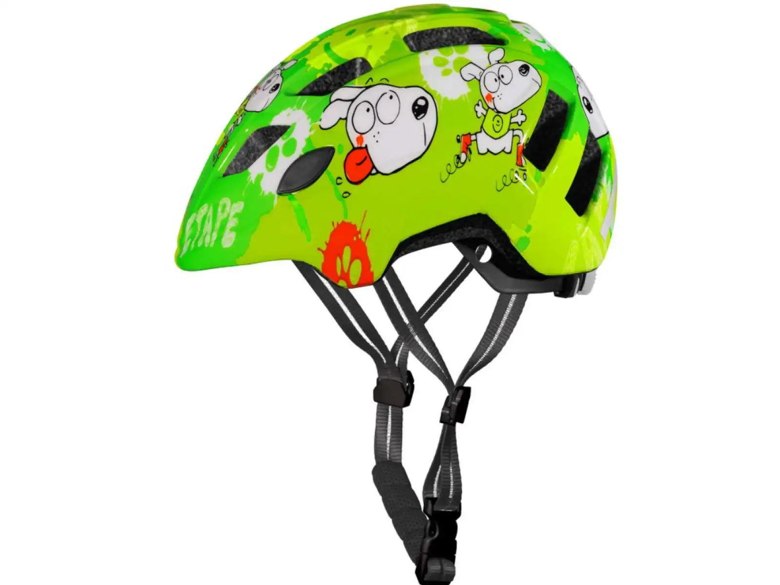 Etape Kitty 2.0 dziecięcy kask rowerowy zielona