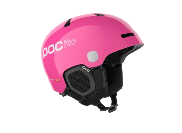 POC POCito Fornix MIPS dziecięcy kask narciarski Fluorescent Pink