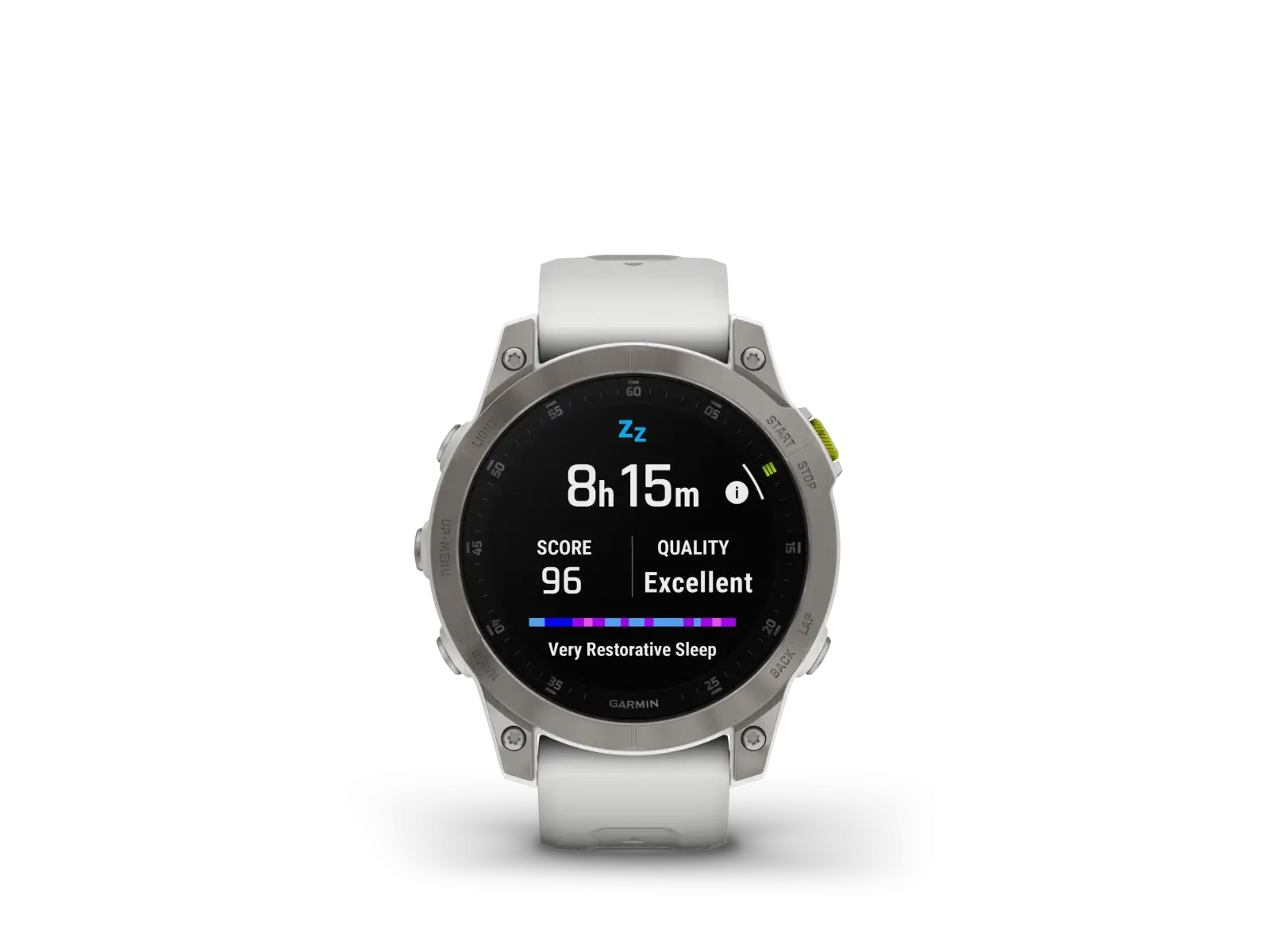 Garmin epix Gen 2 Sapphire Edition smart watch Titanium/White