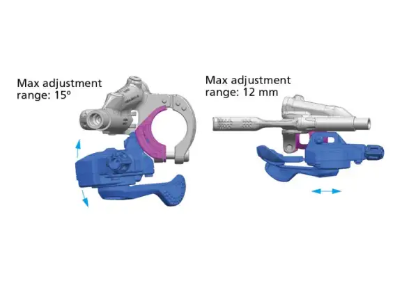 Shimano Deore SL-M6000 prawa dźwignia zmiany biegów I-Spec II 10 prędkości
